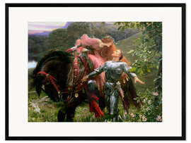 Framed art print La Belle Dame Sans Merci