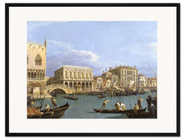 Gerahmter Kunstdruck Riva degli Schiavoni