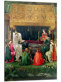 Magnettafel Der letzte Schlaf von Arthur in Avalon, 1881-1898