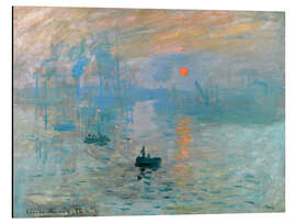 Magnettafel Impression, Sonnenaufgang - Claude Monet
