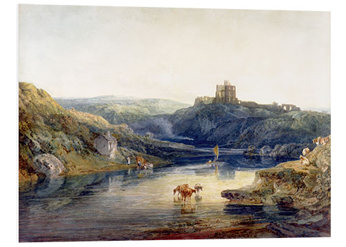 Foam board print Norham Castle: Summer's Morn