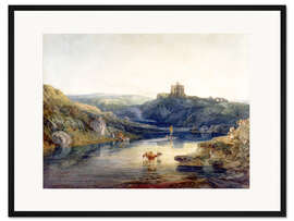 Gerahmter Kunstdruck Norham Castle: Sommermorgen