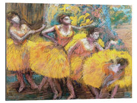 Magnettafel Tänzerinnen in Zitrone und Rosa