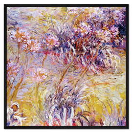 Gerahmter Kunstdruck Impression: Blumen