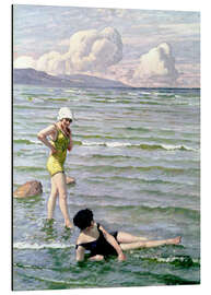 Magnettafel Badende Mädchen