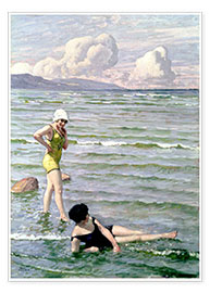 Poster Girls Bathing