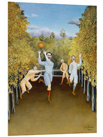 Tableau en PVC Les joueurs de football - Henri Rousseau