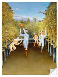 Wandsticker Die Ballspieler