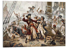 Galleriprint The Capture of the Pirate Blackbeard