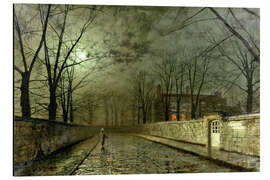 Magnettafel Silbernes Mondlicht