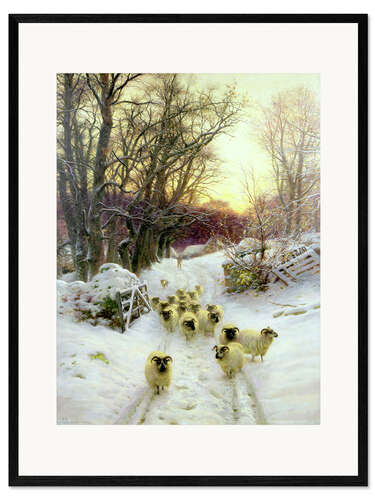 Plakat artystyczny premium w ramie The Sun Had Closed the Winter's Day
