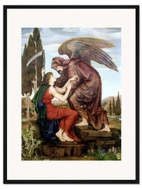 Gerahmter Kunstdruck Engel des Todes