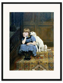 Gerahmter Kunstdruck Sympathie