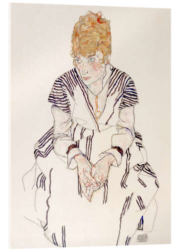 Obraz na szkle akrylowym Portrait of the artist's sister in law, Adele Harms
