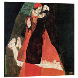 Magnettafel Kardinal und Nonne