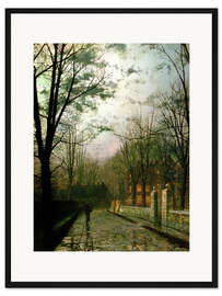 Gerahmter Kunstdruck Nach dem Regen