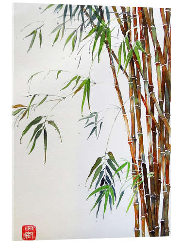 Akrylbillede Bamboo I