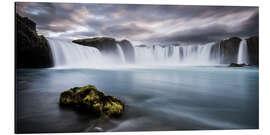 Cuadro de aluminio Godafoss Waterfall in Iceland