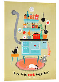 Gallery print lets cook together