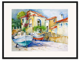 Gerahmter Kunstdruck Mallorca