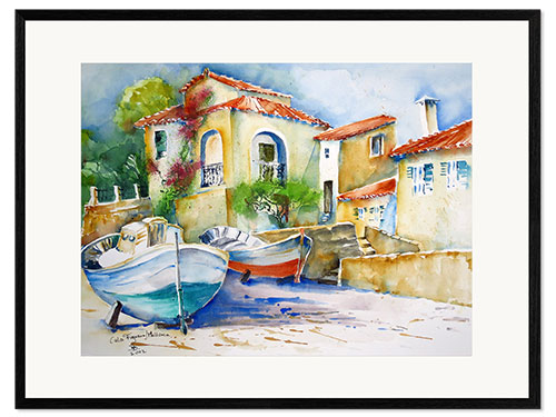 Framed art print Mallorca