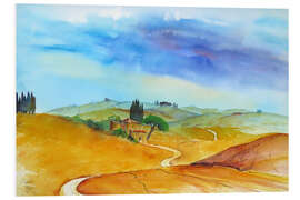 Foam board print Tuscany II