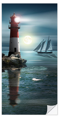 Naklejka na ścianę Beacon In The Night