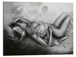 Magnettafel Schlummernde Venus - Weiblicher Akt