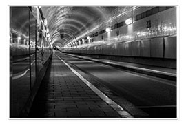 Poster  Vieux tunnel sous l&#039;Elbe - Dennis Stracke
