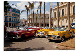 Magnettafel Oldtimer in Havanna, Kuba