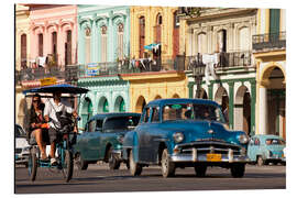 Magnettafel Oldtimer in Havanna, Kuba
