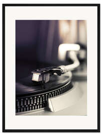 Gerahmter Kunstdruck Vinyl