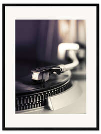 Inramat konsttryck Vinyl