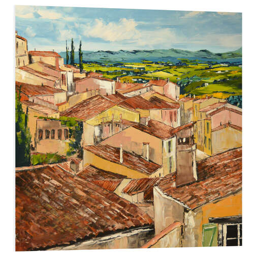 Foam board print Mediterranean life