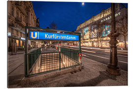 Gallery print Berlin Kurfürstendamm Ubahn