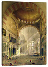 Canvas print  Hagia Sophia - Gaspard Fossati