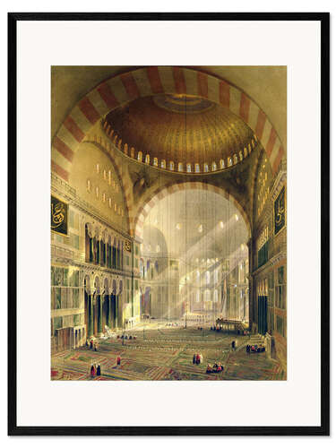 Framed art print Haghia Sophia
