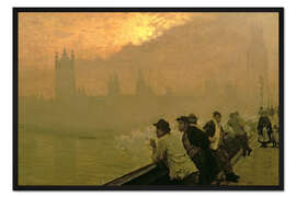 Gerahmter Kunstdruck Westminster