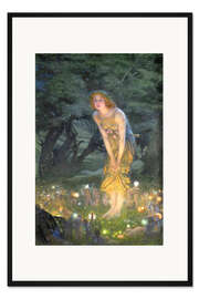 Gerahmter Kunstdruck Mittsommernacht