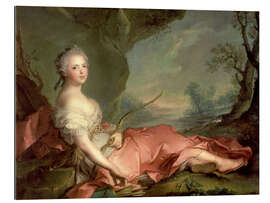 Tableau en plexi-alu Maria Adelaide of France as Diana