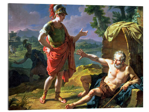 Gallery print Alexander and Diogenes, 1818