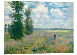 Magnettafel Mohnfelder in der Nähe von Argenteuil