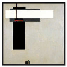 Gerahmter Kunstdruck Komposition Proun GBA 4