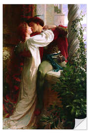 Sticker mural Roméo et Juliette, 1884