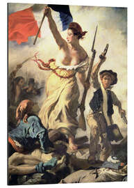 Magnettafel Die Freiheit führt das Volk (Detail)