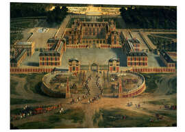 Foam board print View of Versailles