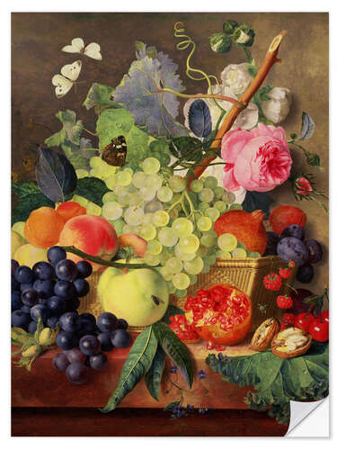 Wall sticker Fruit basket, 1744