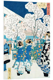 Foam board print Cherry Blossoms at Asakura