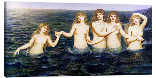 Lienzo Las sirenas