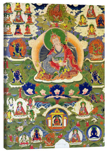 Canvas print Thangka of Padmasambhava